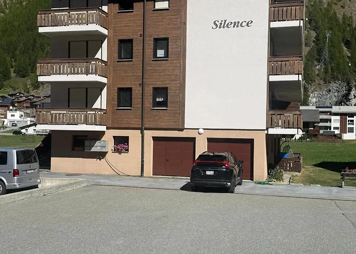 Apartmán Haus Silence - Berge & Sonne Im Saastal Wandern Familie Haustiere