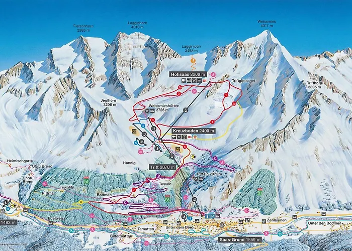 Haus Silence - Berge&sonne Im Saastal Wandern Familie Haustiere Saas-Grund